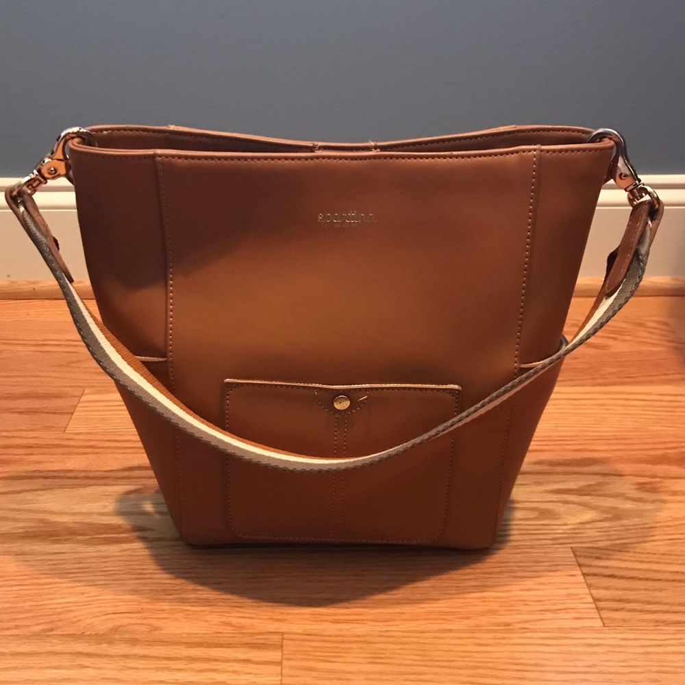 Spartina 449 brown leather purse